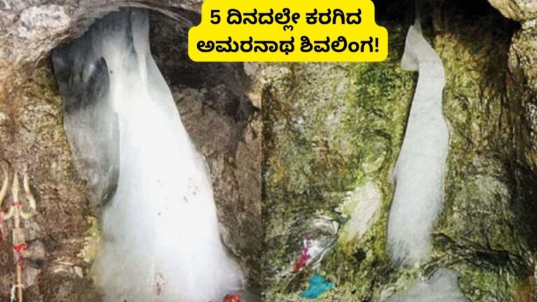 Amarnath yatra shivling