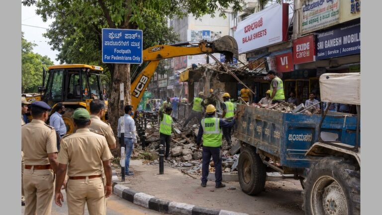 Bengaluru footpath