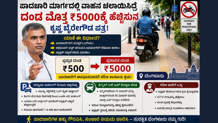 Bengaluru footpath