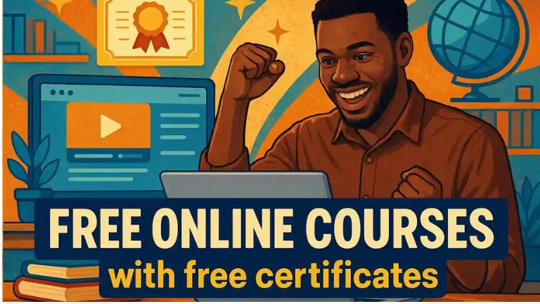 Free online courses with certificates