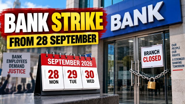 Bank strike september